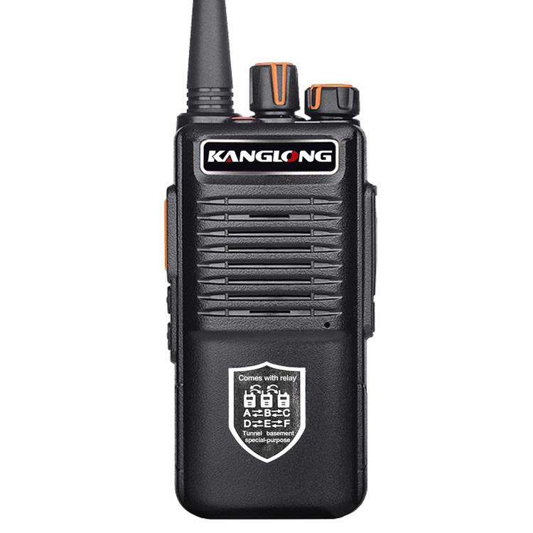 Industrial tunnel communication two way radio